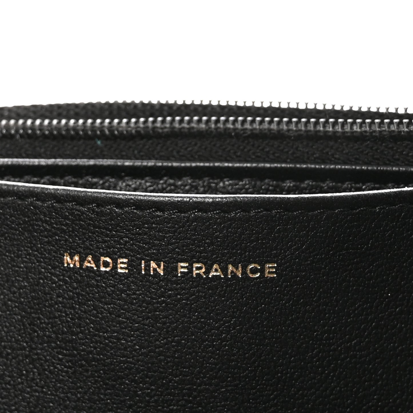 Lambskin Quilted Preppy Satchel Wallet On Chain WOC Black
