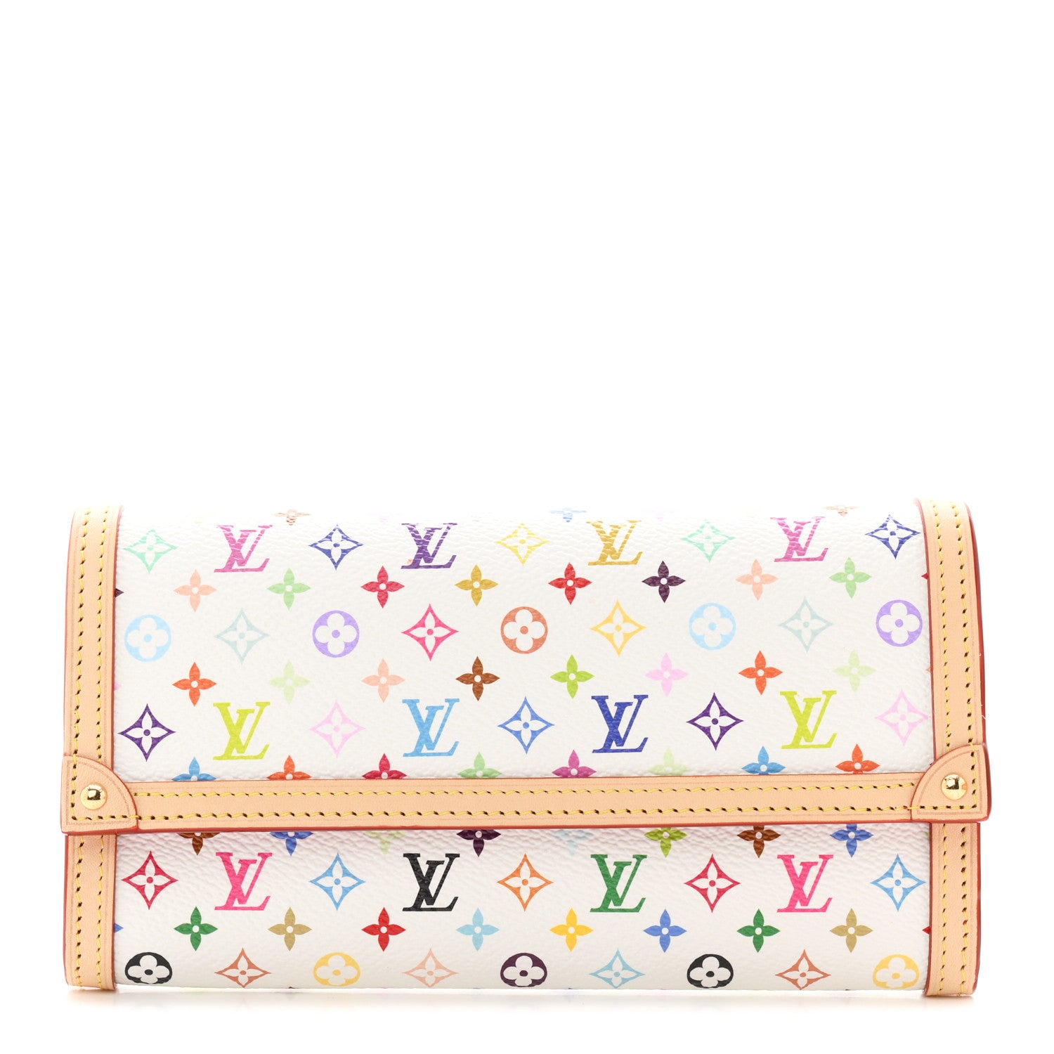 Louis Vuitton LV X TM Monogram Multicolor Sarah Wallet NM 1 of 7