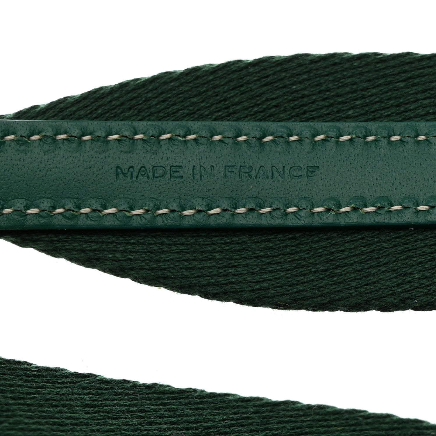 Goyard Canvas Calfskin Adjustable Shoulder Strap Green 5 of 6