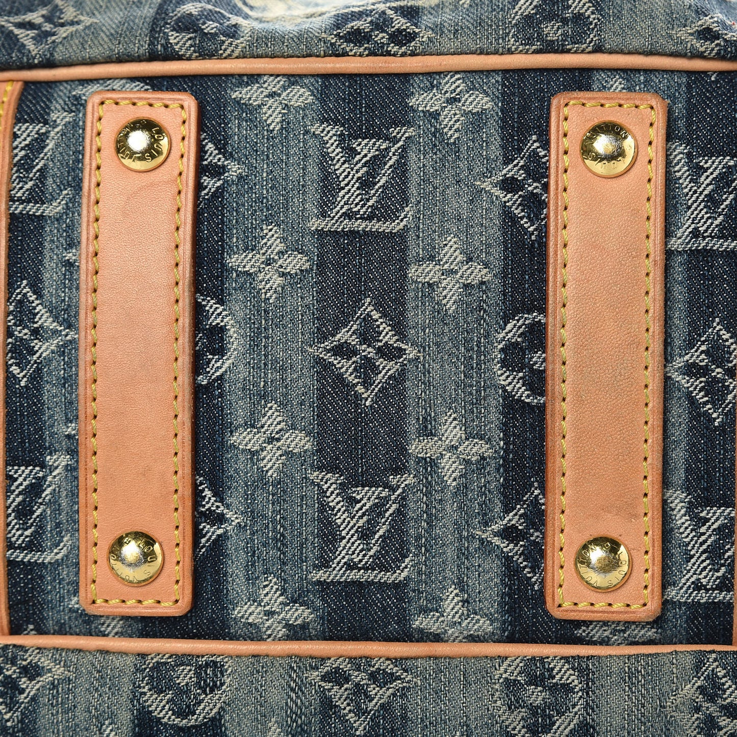 Denim Raye Porte Epaule MM