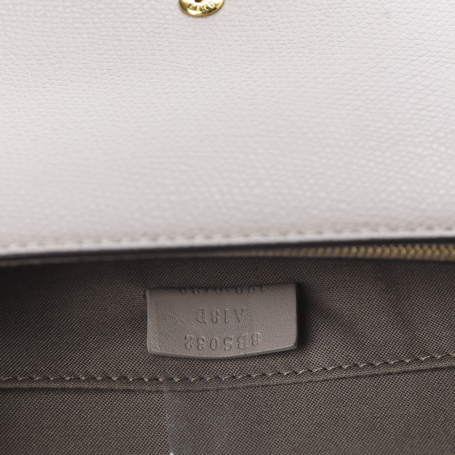 Fendi Vitello Cruise F is Fendi Envelope Wallet on Chain with Pouches Tortora 9 of 10