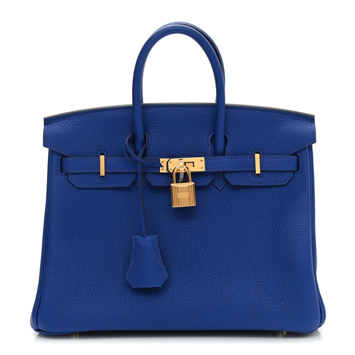 Hermes Togo Birkin 25 Bleu Royal 1 of 11