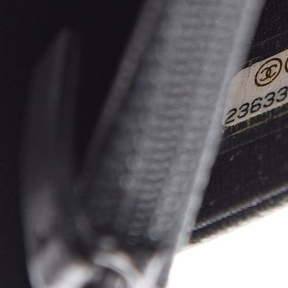 Chanel Caviar Quilted Boy Wallet On Chain WOC So Black 8 of 12