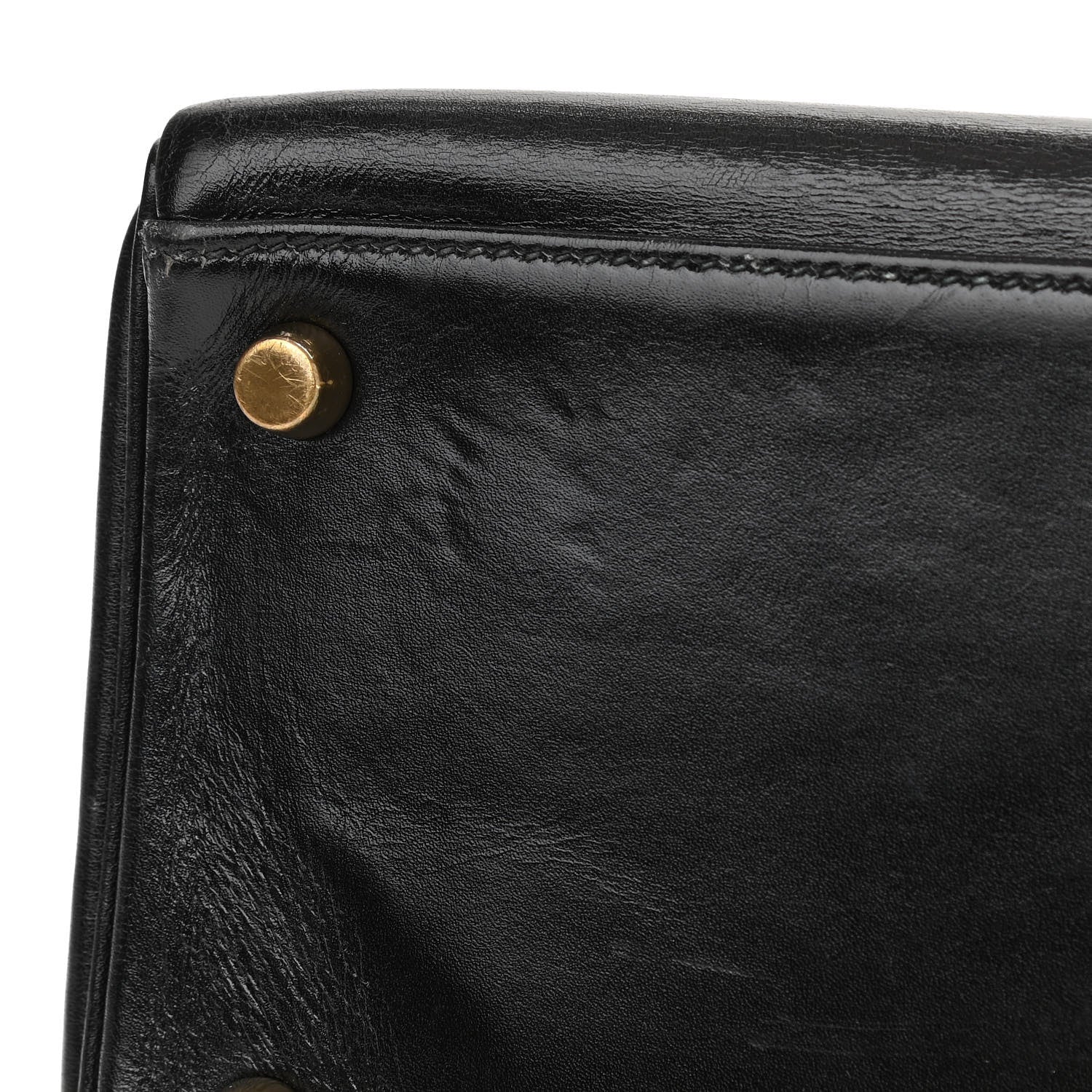 Hermes Box Kelly Retourne 32 Black 10 of 18