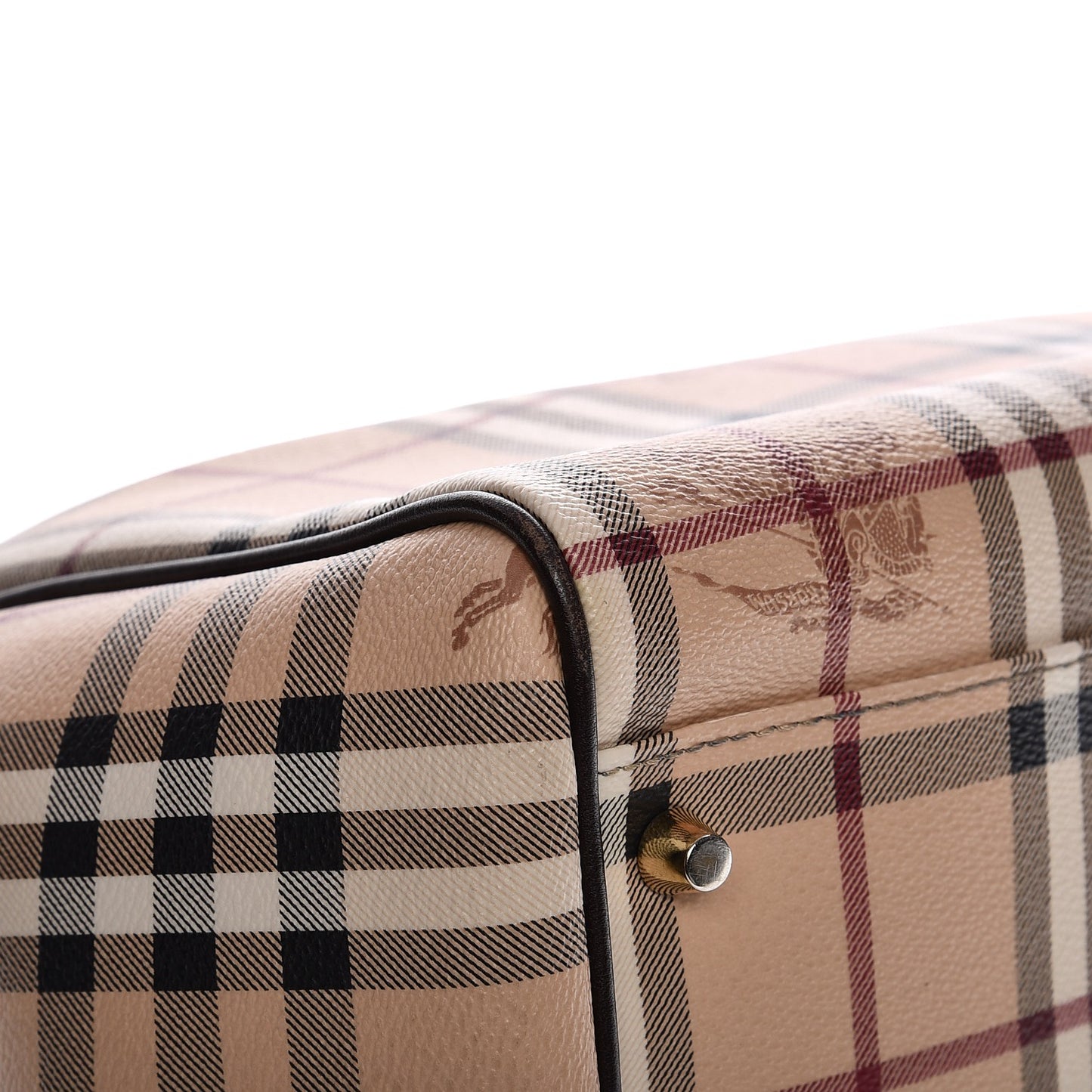 Haymarket Check Small Canterbury Tote Chocolate