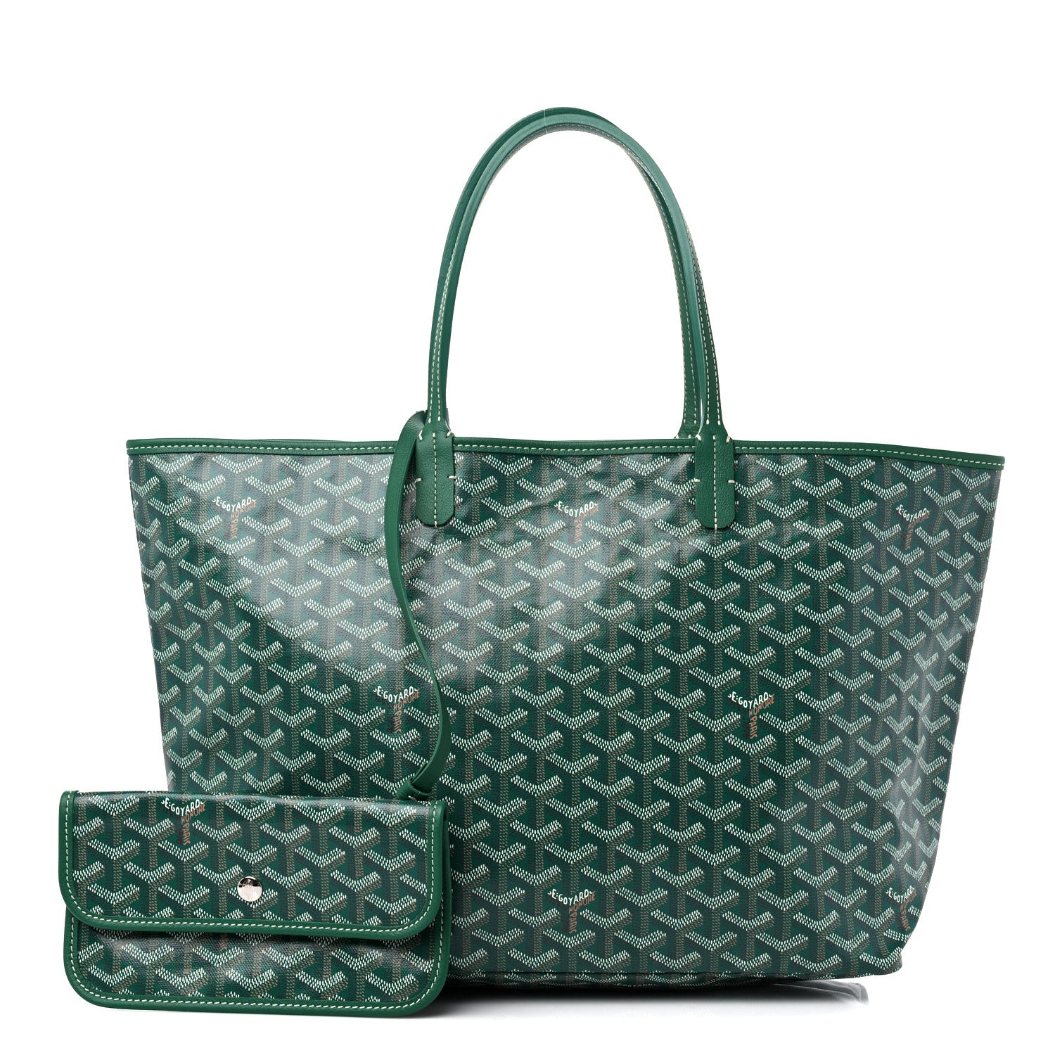 Goyard Goyardine Saint Louis PM Green 1 of 9