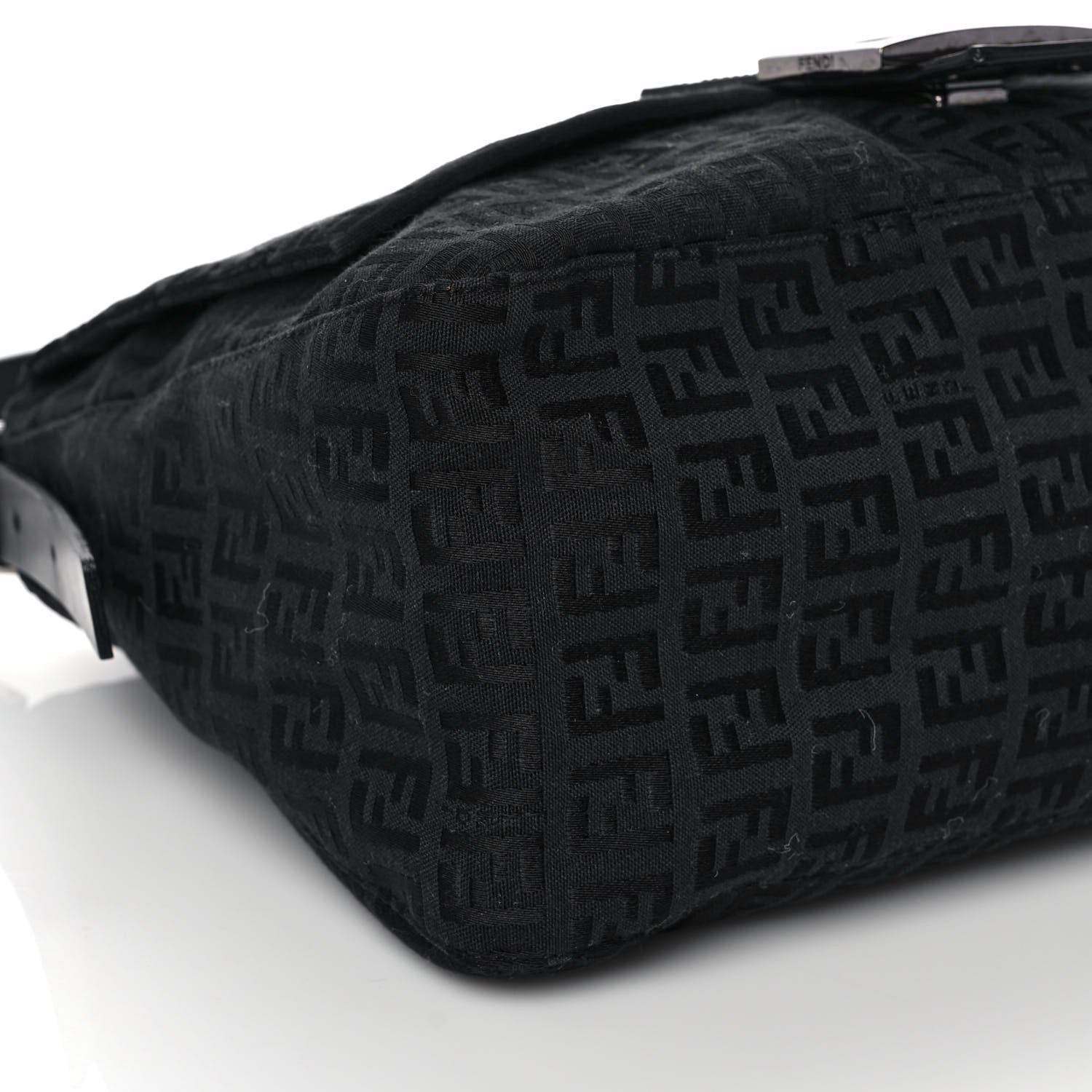 Fendi Zucchino Mama Baguette Black 7 of 10