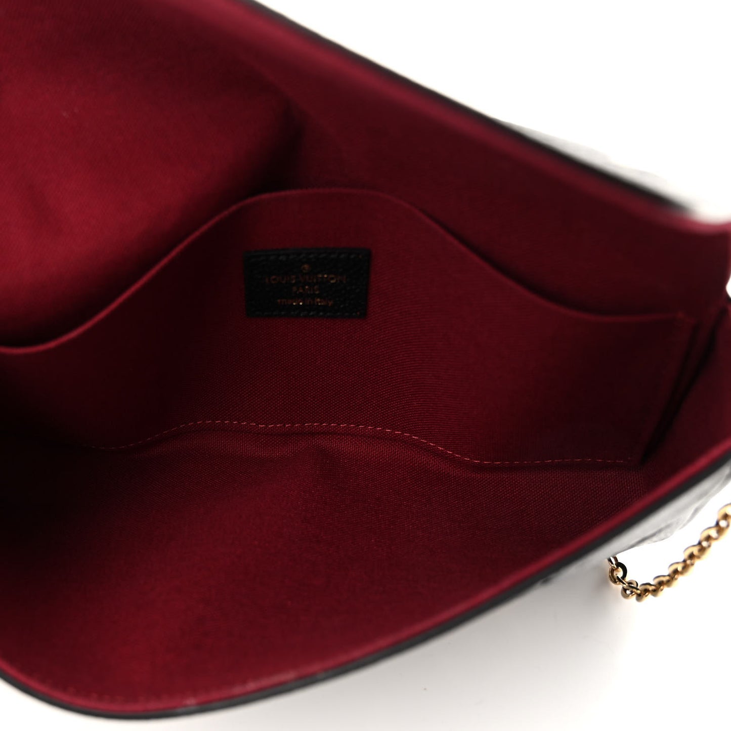 Empreinte Monogram Giant Felicie Pochette Black Beige