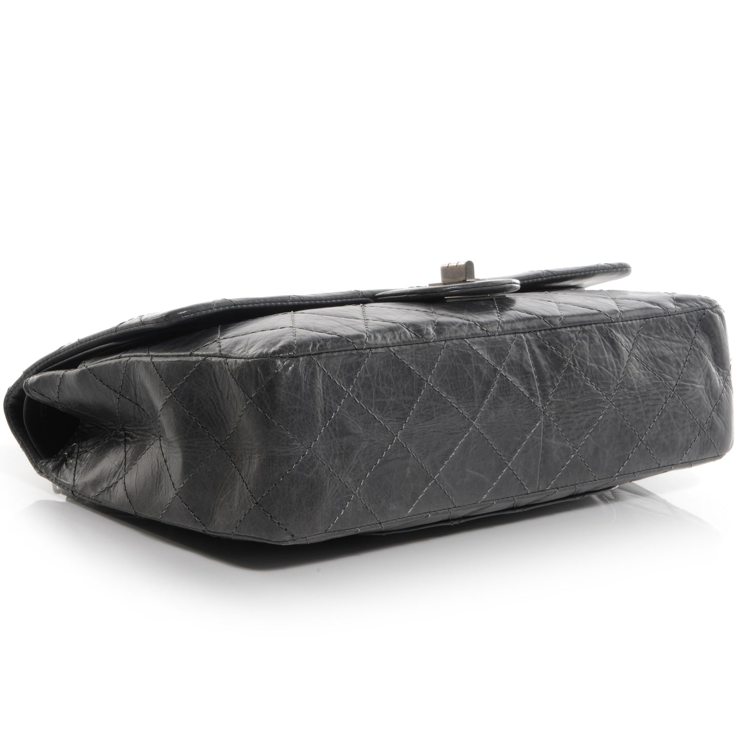 Aged Calfskin 50th Anniversary 2.55 Reissue 227 Flap Grey