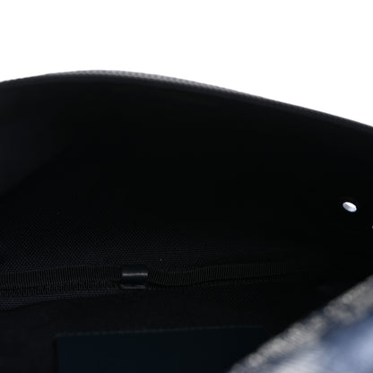 Gucci Denim Monogram Web Belt Bag Blue Multicolor 5 of 10