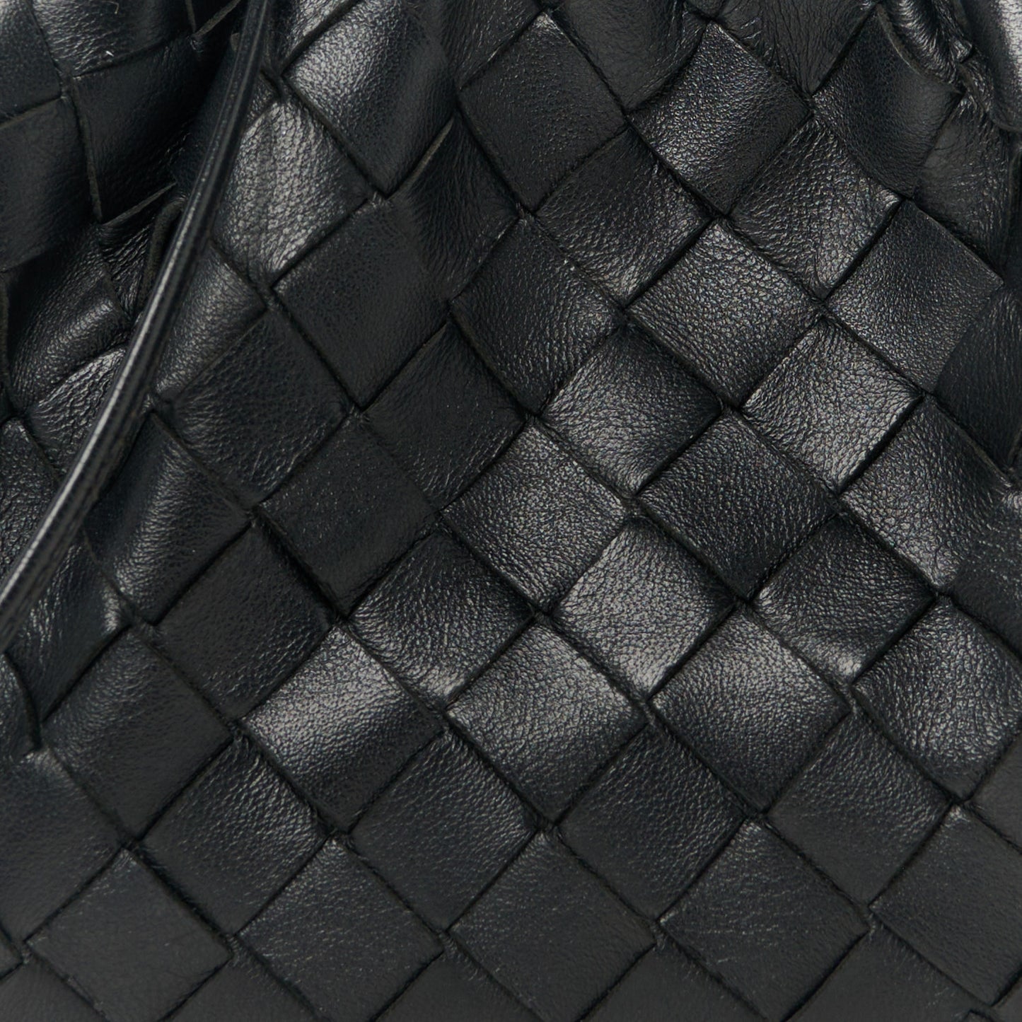 Nappa Intrecciato The Mini Pouch Black