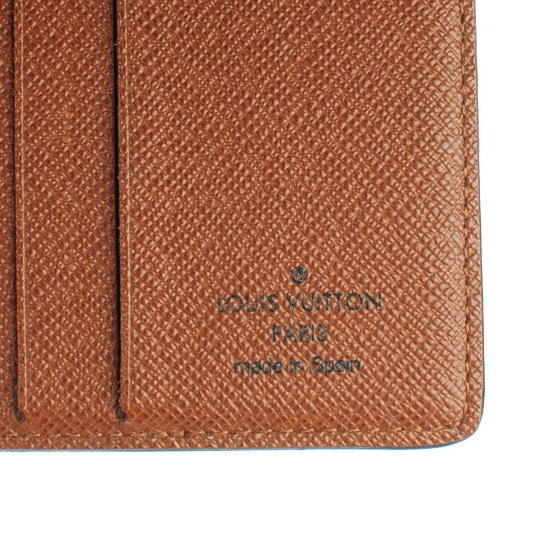 Louis Vuitton Monogram Billfold Wallet 6 Credit Card Slots 6 of 8