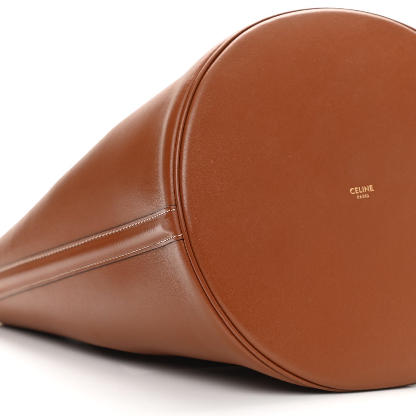 Smooth Calfskin Bucket 16 Bag Tan