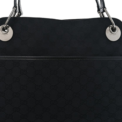 Gucci Monogram Medium Eclipse Shoulder Bag Black 8 of 10