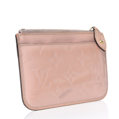 Louis Vuitton Vernis Key Pouch Rose Ballerine 3 of 13