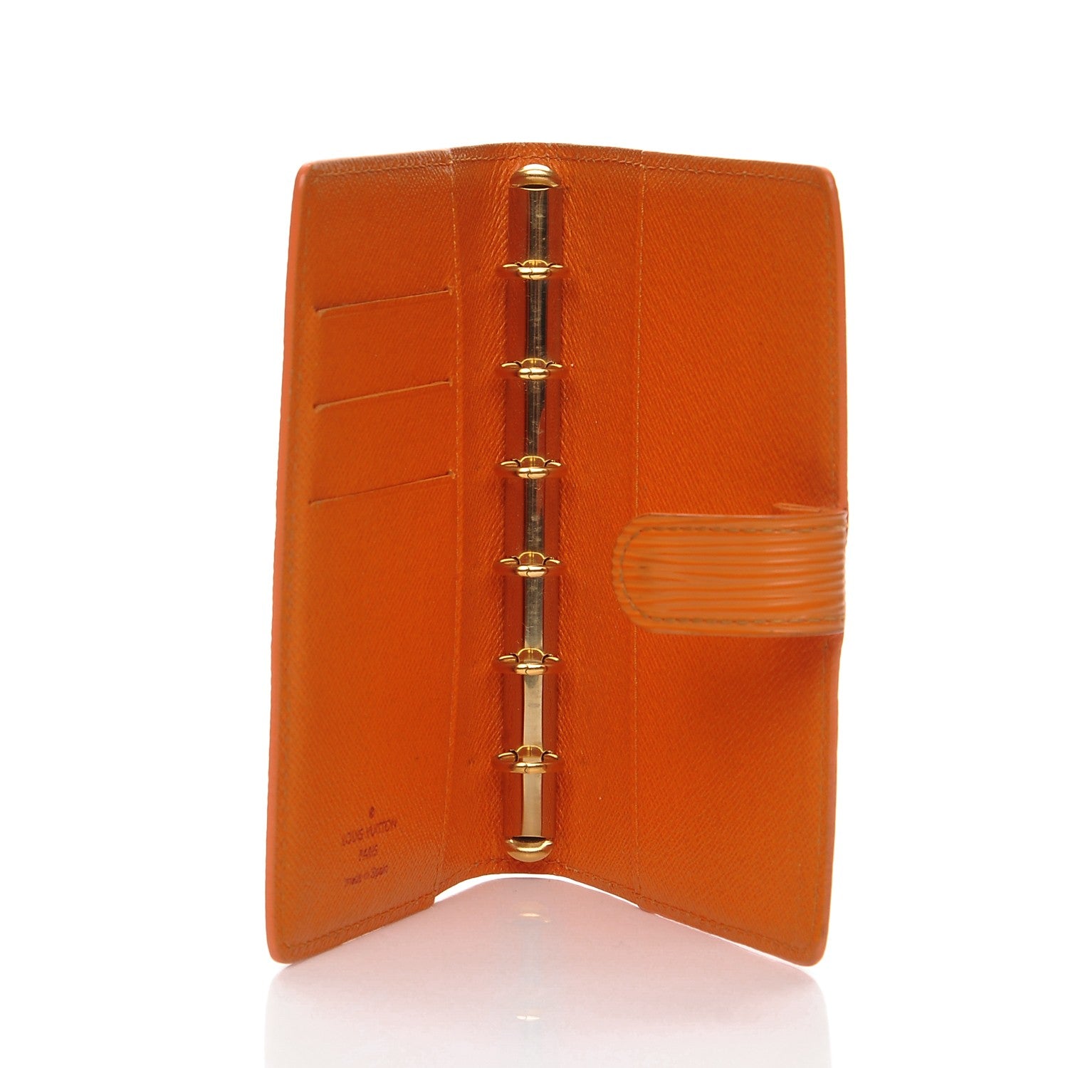 Louis Vuitton Epi Small Ring Agenda Mandarin 5 of 8