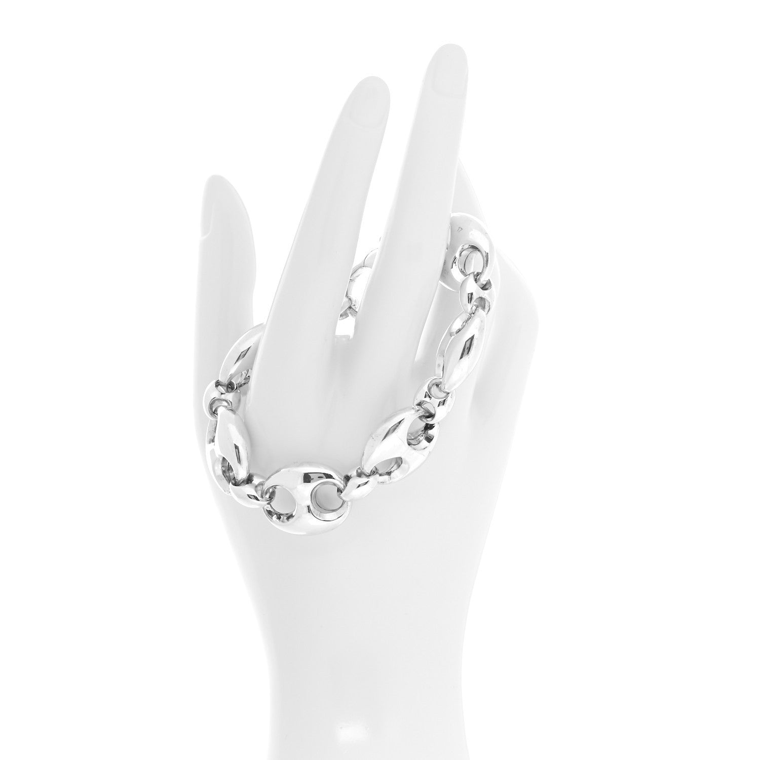 Gucci Sterling Silver Marina Chain Link Bracelet 2 of 5