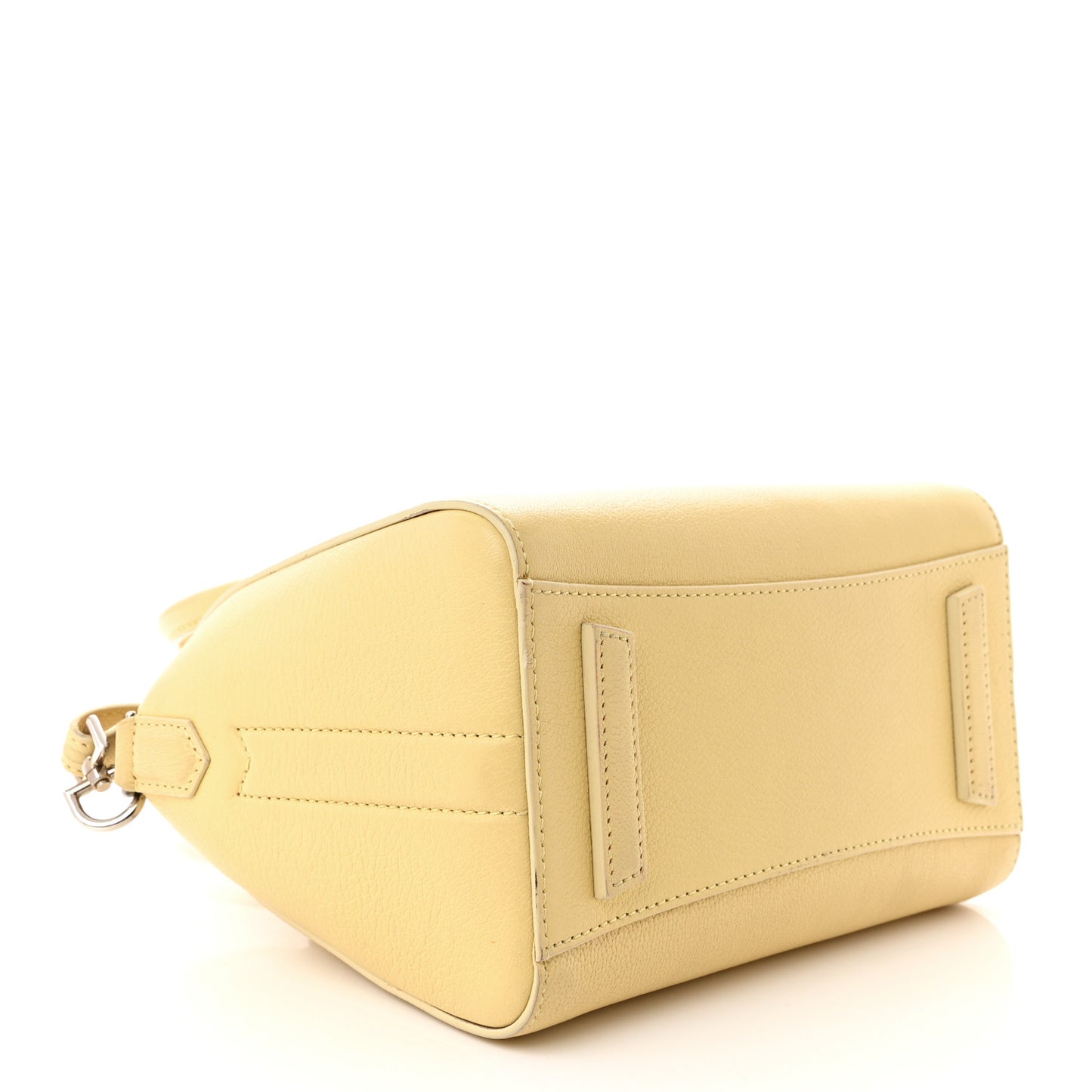 Sugar Goatskin Mini Antigona Yellow