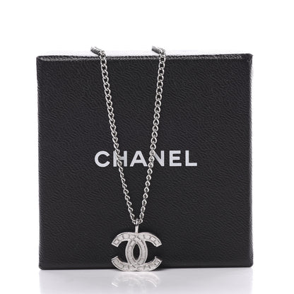 Chanel CC Necklace Silver 4 of 4