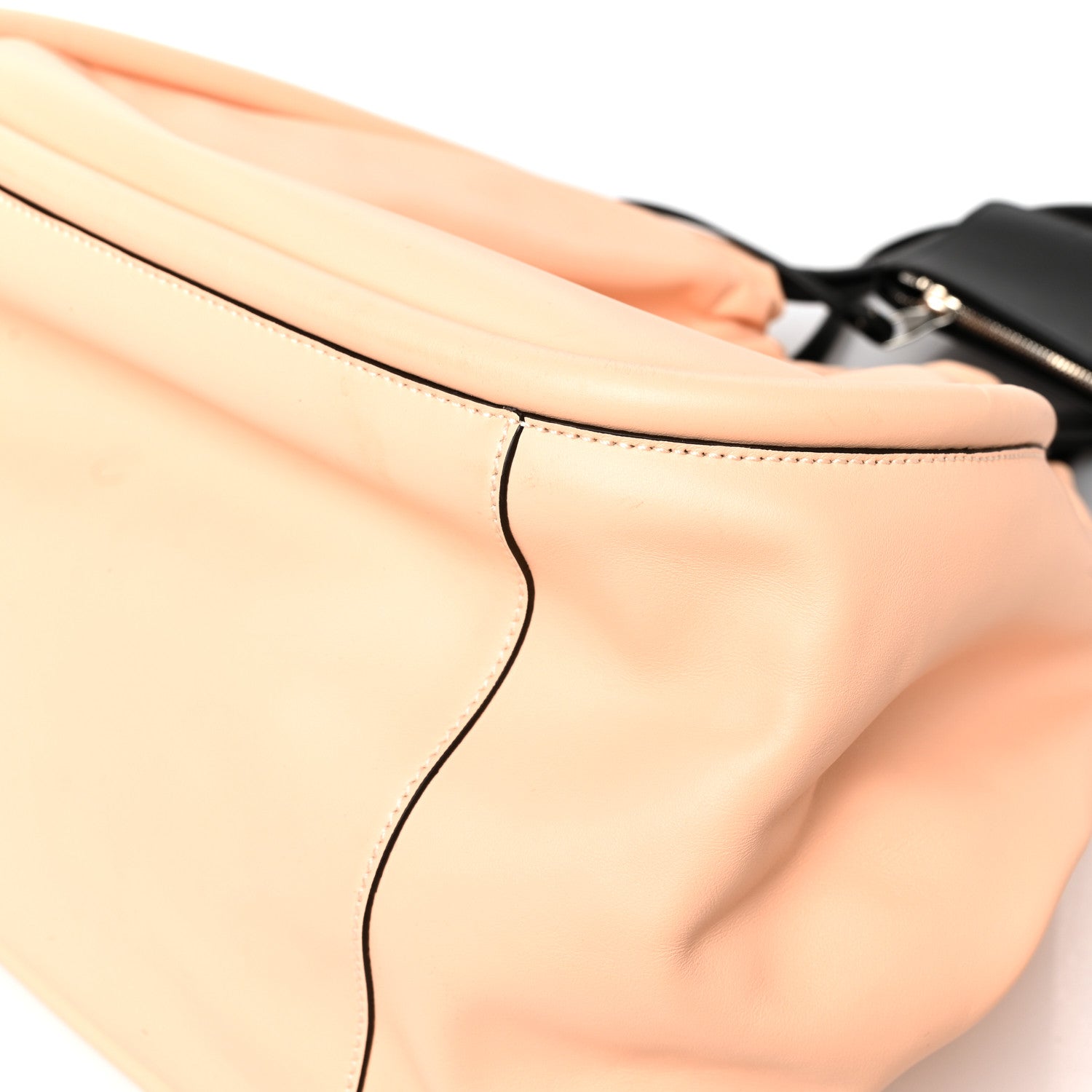 Proenza Schouler Calfskin Large Ruched Tote Peach 11 of 16