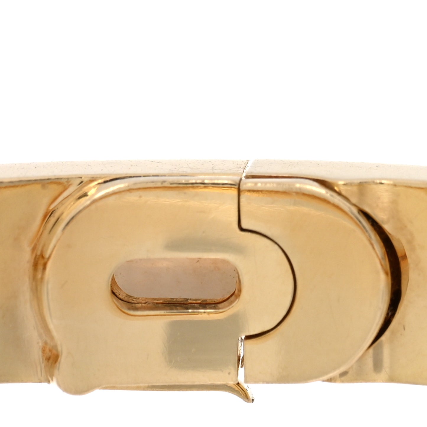18K Yellow Gold Diamond LOVE Paved Bracelet 16