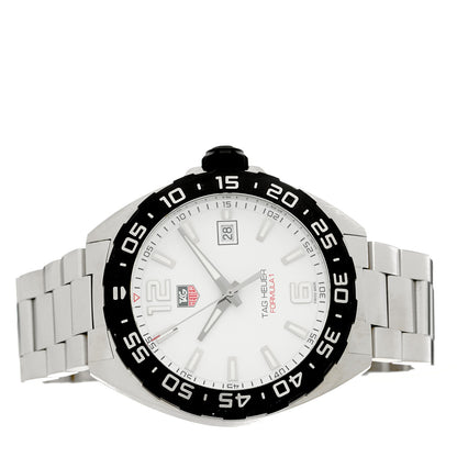 Tag Heuer Stainless Steel 41mm Formula 1 Quartz Watch White WAZ1111 2 of 4