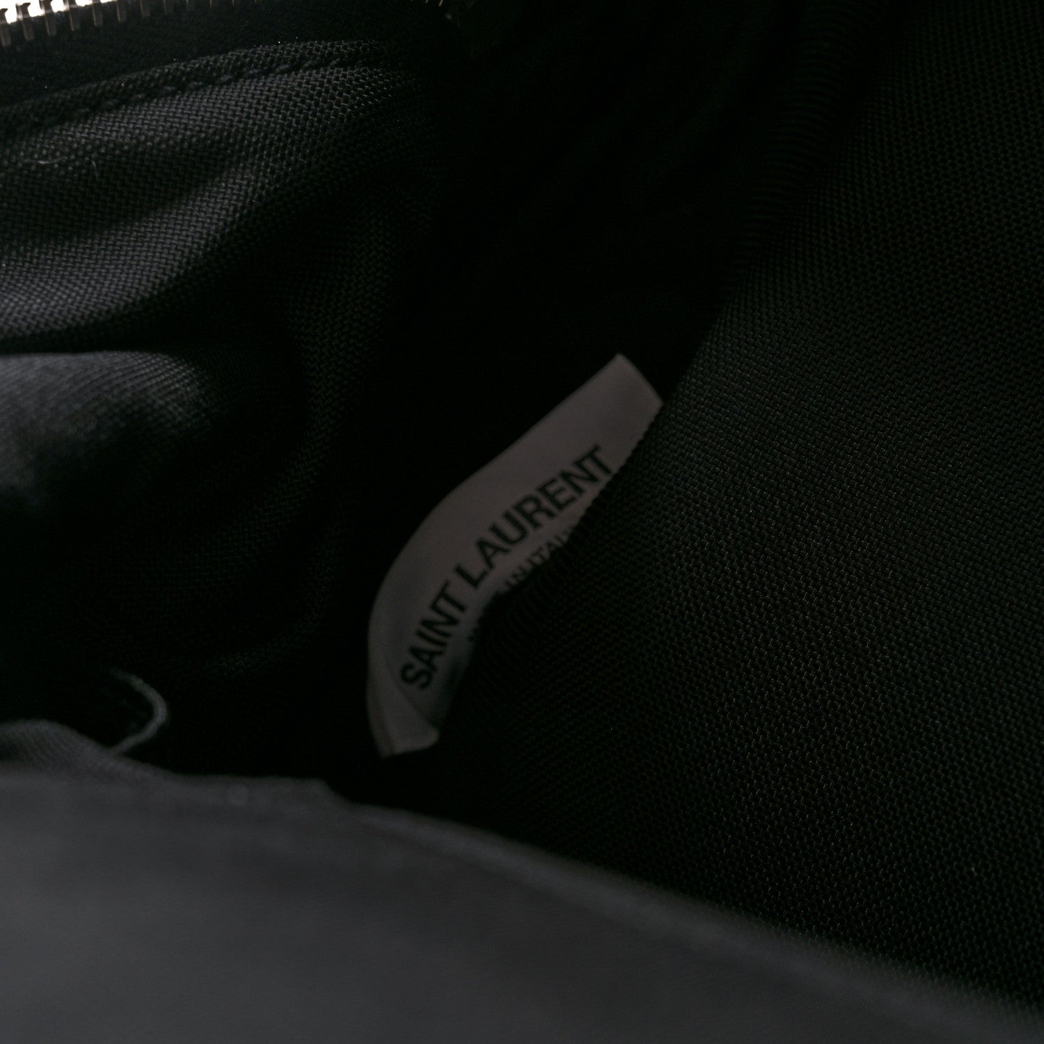 Saint Laurent Canvas Cit-E Backpack Black 10 of 12