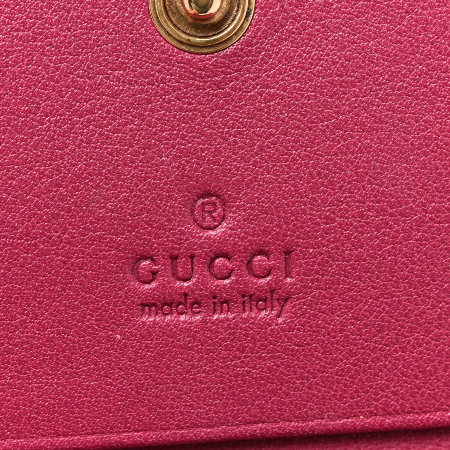 Gucci Velvet Matelasse Pearl Love Embroidered GG Marmont Card Case Wallet Light Raspberry Rose 6 of 11