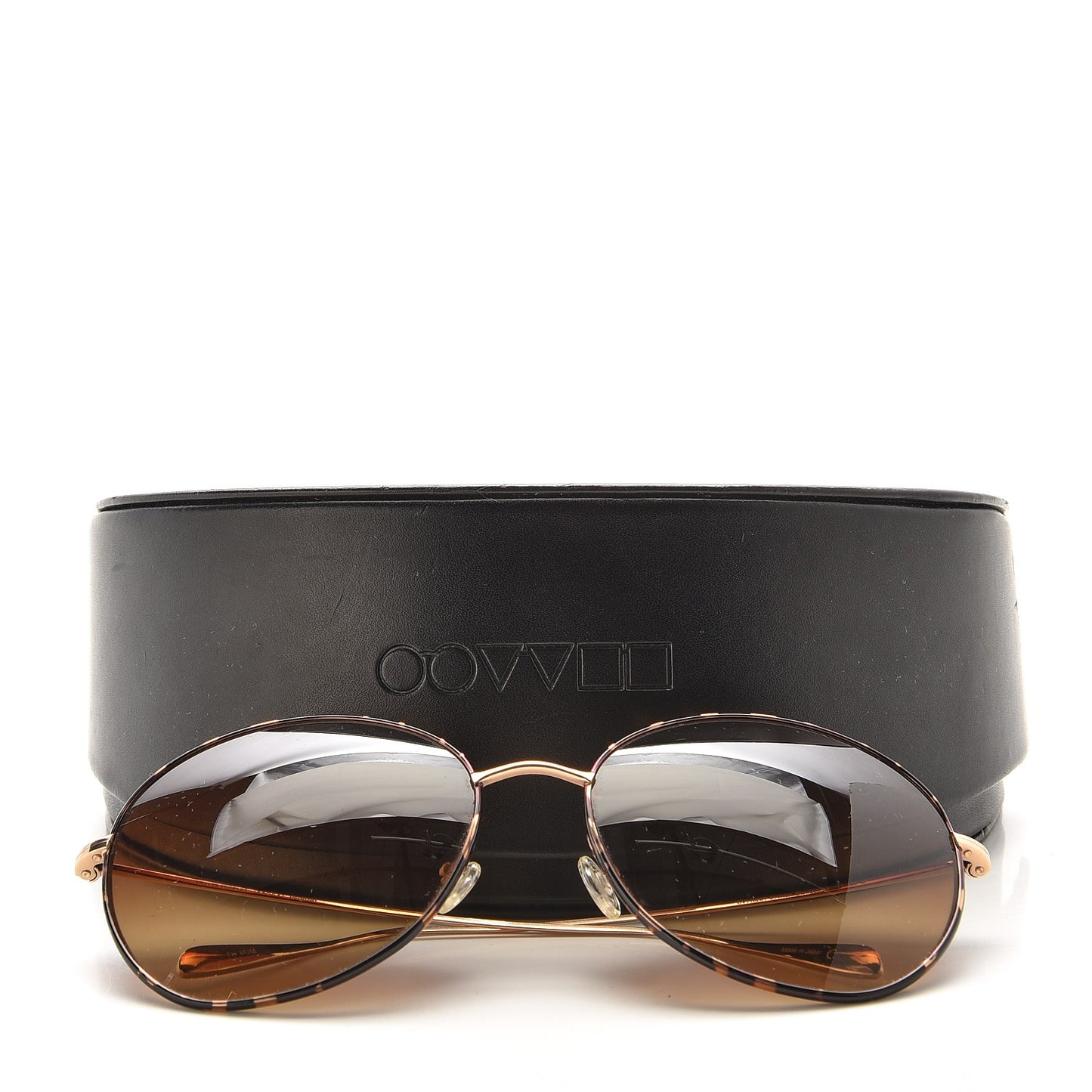 Polarized Blondell Round Sunglasses Gold