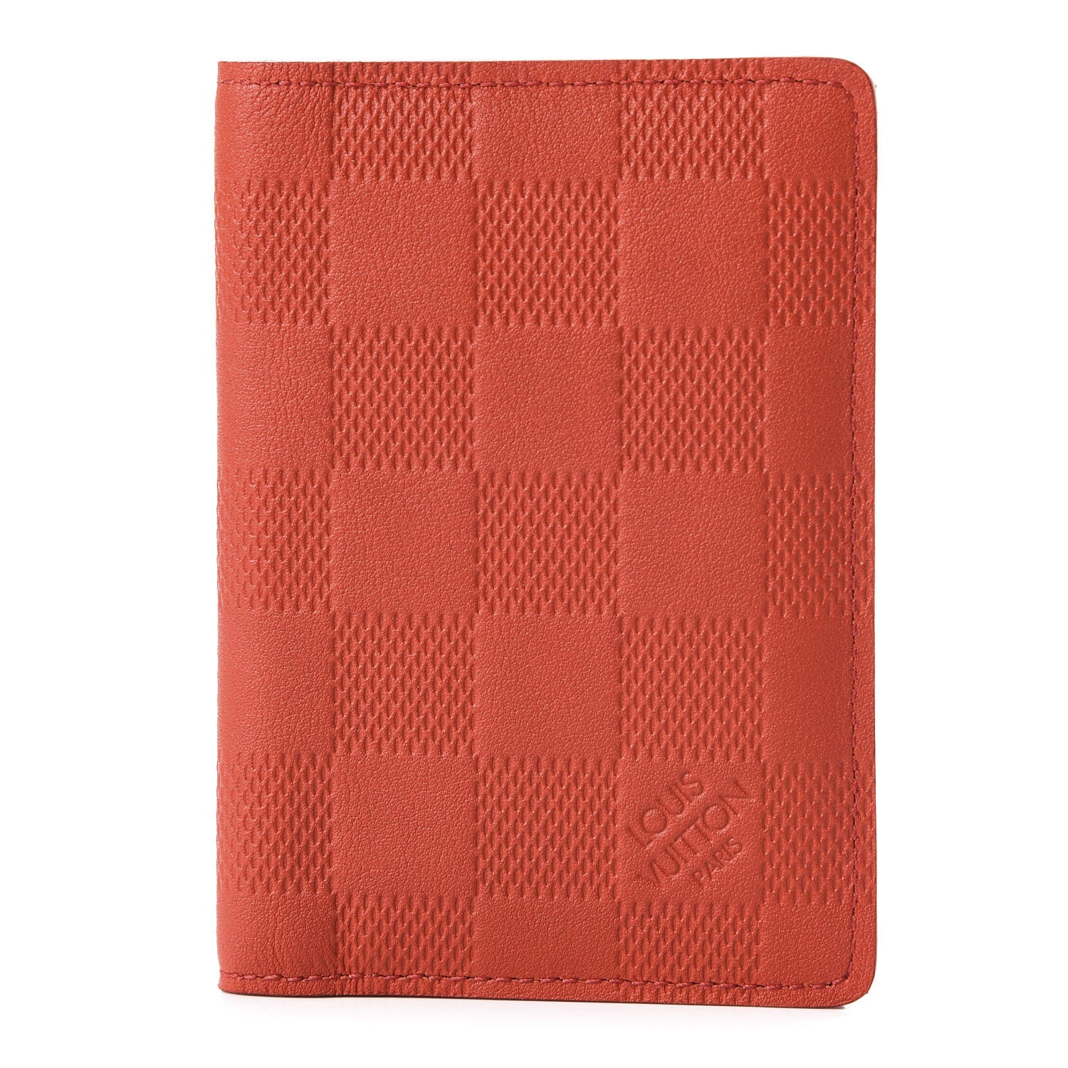 Louis Vuitton Neon Damier Infini Pocket Organizer Orange 1 of 10