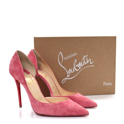 Christian Louboutin Veau Velour Iriza 100 Pumps 39.5 Milady 9 of 9