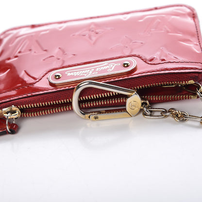 Louis Vuitton Vernis Key Pouch Cherry 11 of 11