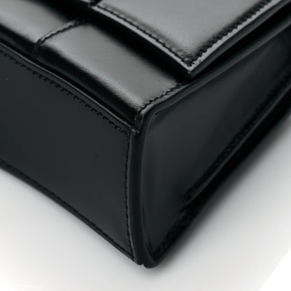 Balenciaga Shiny Box Calfskin Small Hourglass Evening Chain Bag Black 10 of 10