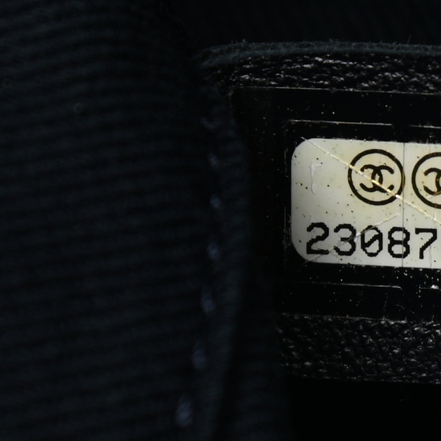 Chanel Denim Small Deauville Tote Dark Blue 7 of 10