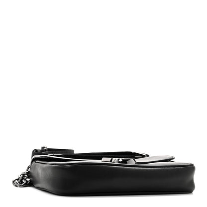 Marc Jacobs Calfskin The J Marc Shoulder Bag Black 3 of 8