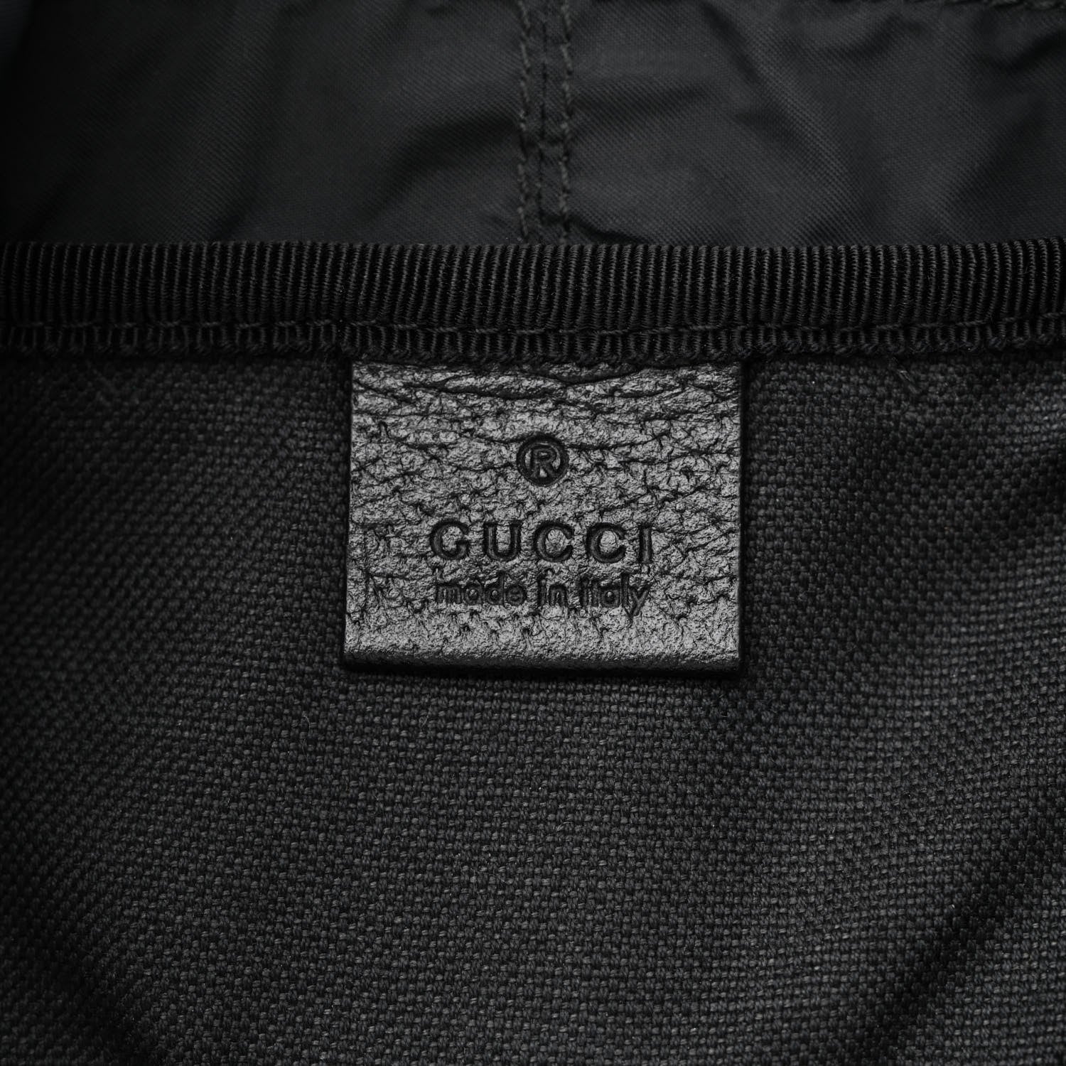 Gucci GG Supreme Monogram Psychedelic Medium Double Buckle Backpack Black Multicolor 6 of 11
