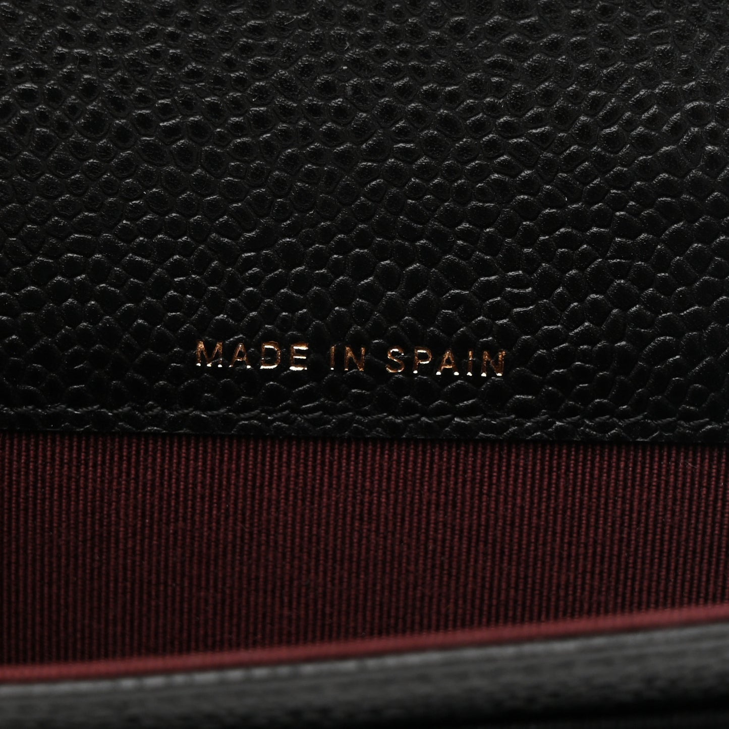 Caviar Quilted Flap Card Holder Wallet Black