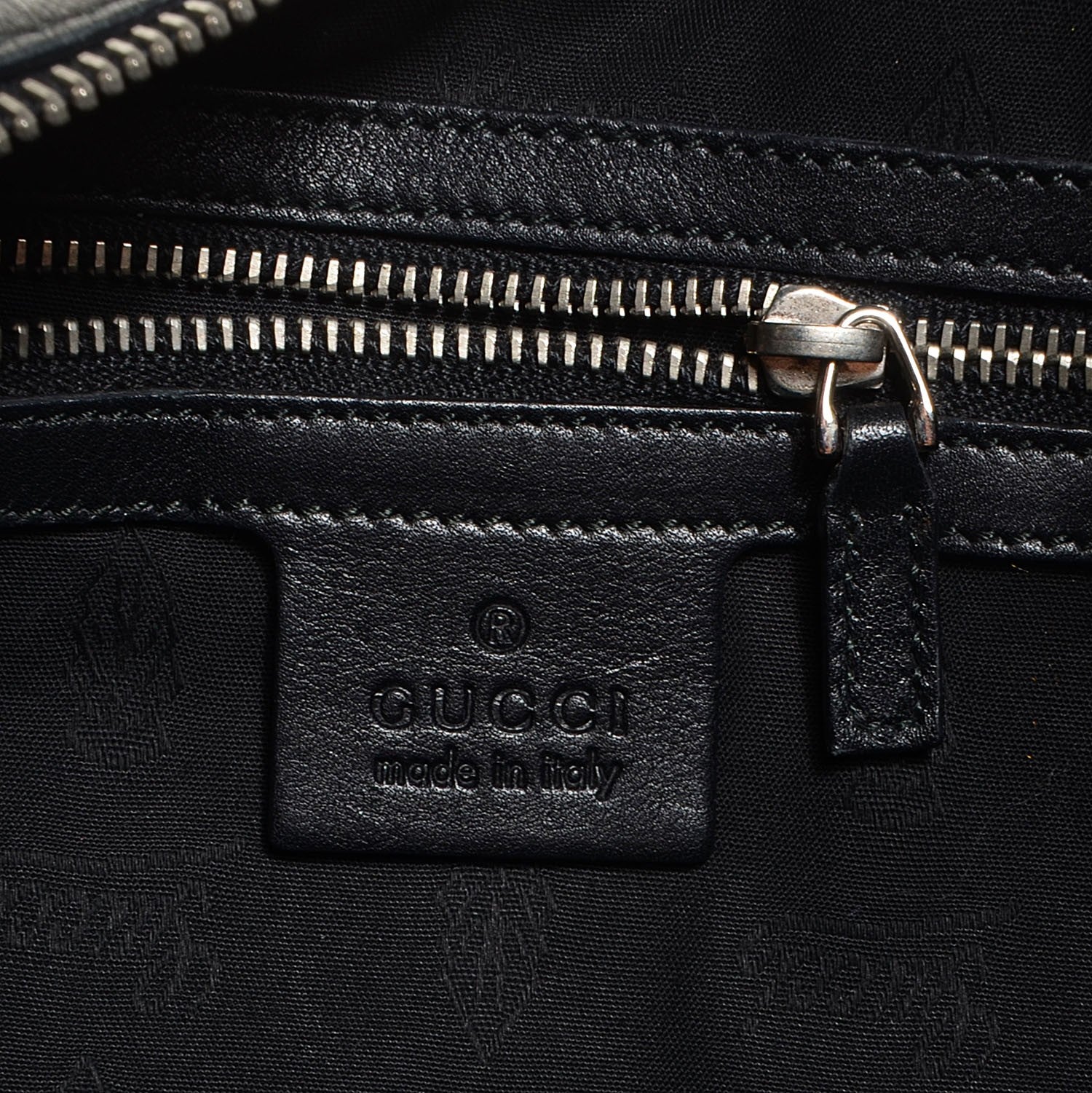 Gucci Guccissima GG Large Twins Hobo Black 6 of 7