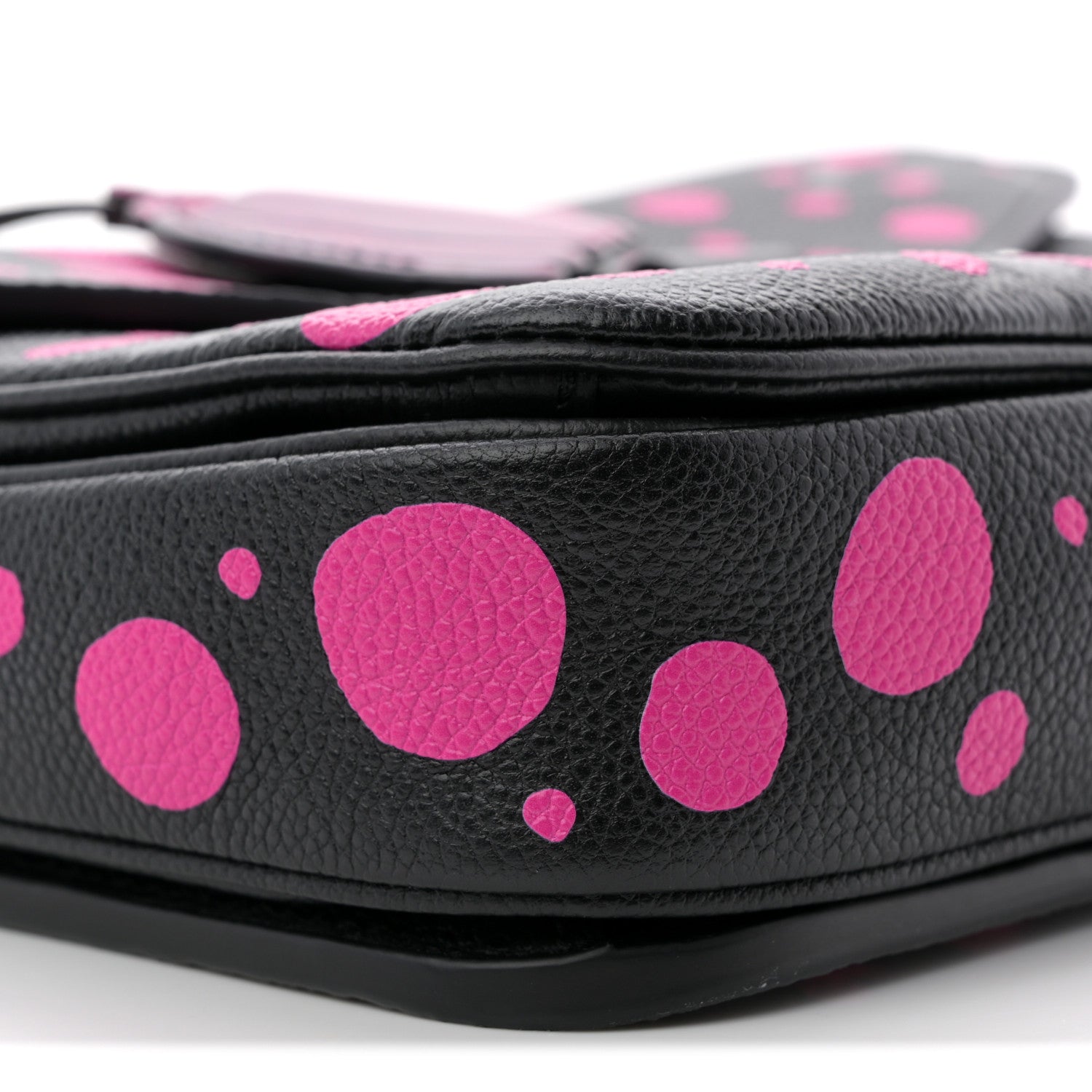 Louis Vuitton LV x YK Empreinte Monogram Giant Pochette Metis Black Fuchsia 9 of 11