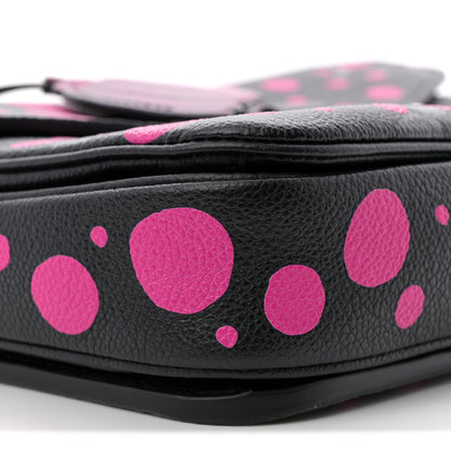 Louis Vuitton LV x YK Empreinte Monogram Giant Pochette Metis Black Fuchsia 9 of 11