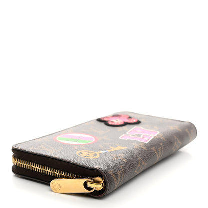 Louis Vuitton Monogram Travel Stickers Zippy Wallet 4 of 7