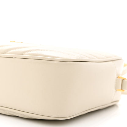 Saint Laurent Calfskin Matelasse Monogram Lou Camera Bag Crema Soft 10 of 10