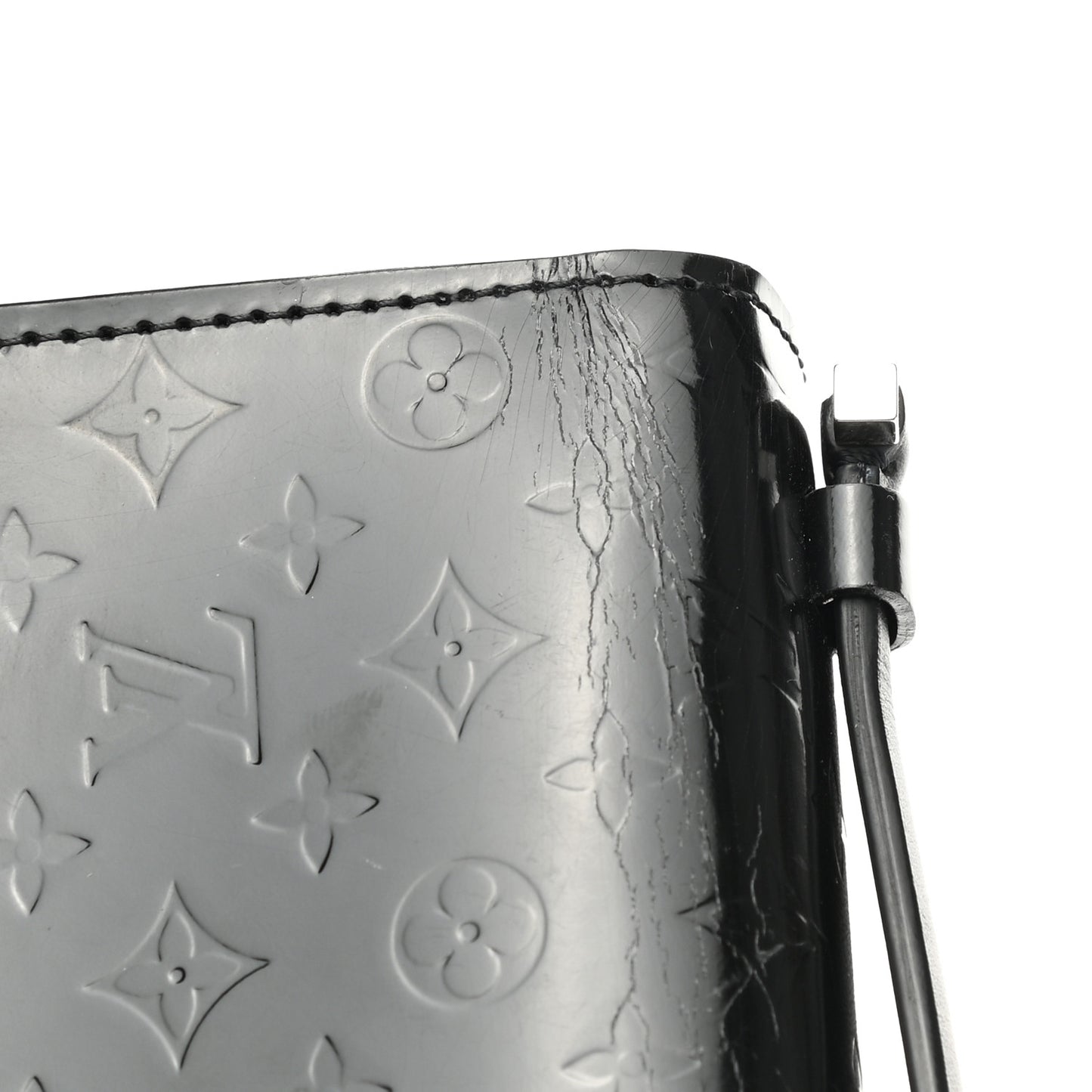 Monogram Glace Anouchka Pochette MM Black