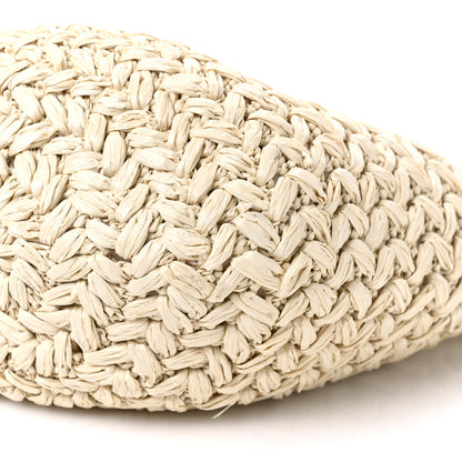 The Row Raffia Estelle Tote Bag Wheat 9 of 9