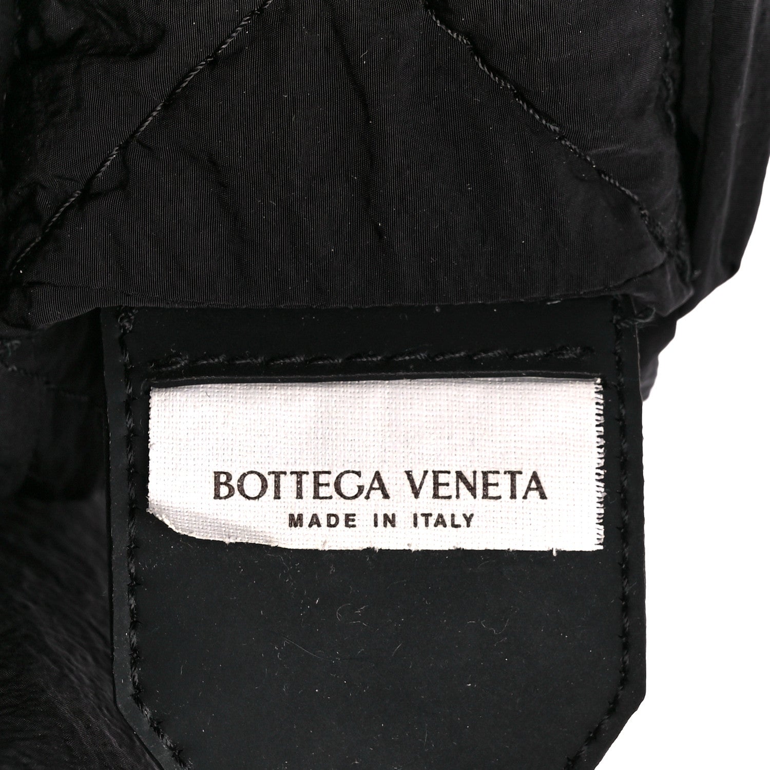 Bottega Veneta Nylon Intrecciato Padded Tech Maxi Cassette Bag Black 8 of 12