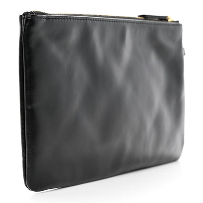 Chanel Shiny Calfskin Chanel 22 Removable Pouch Black 3 of 7