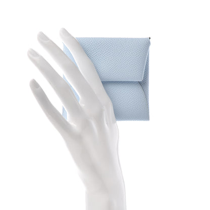 Hermes Epsom Bastia Coin Purse Bleu Brume 2 of 6