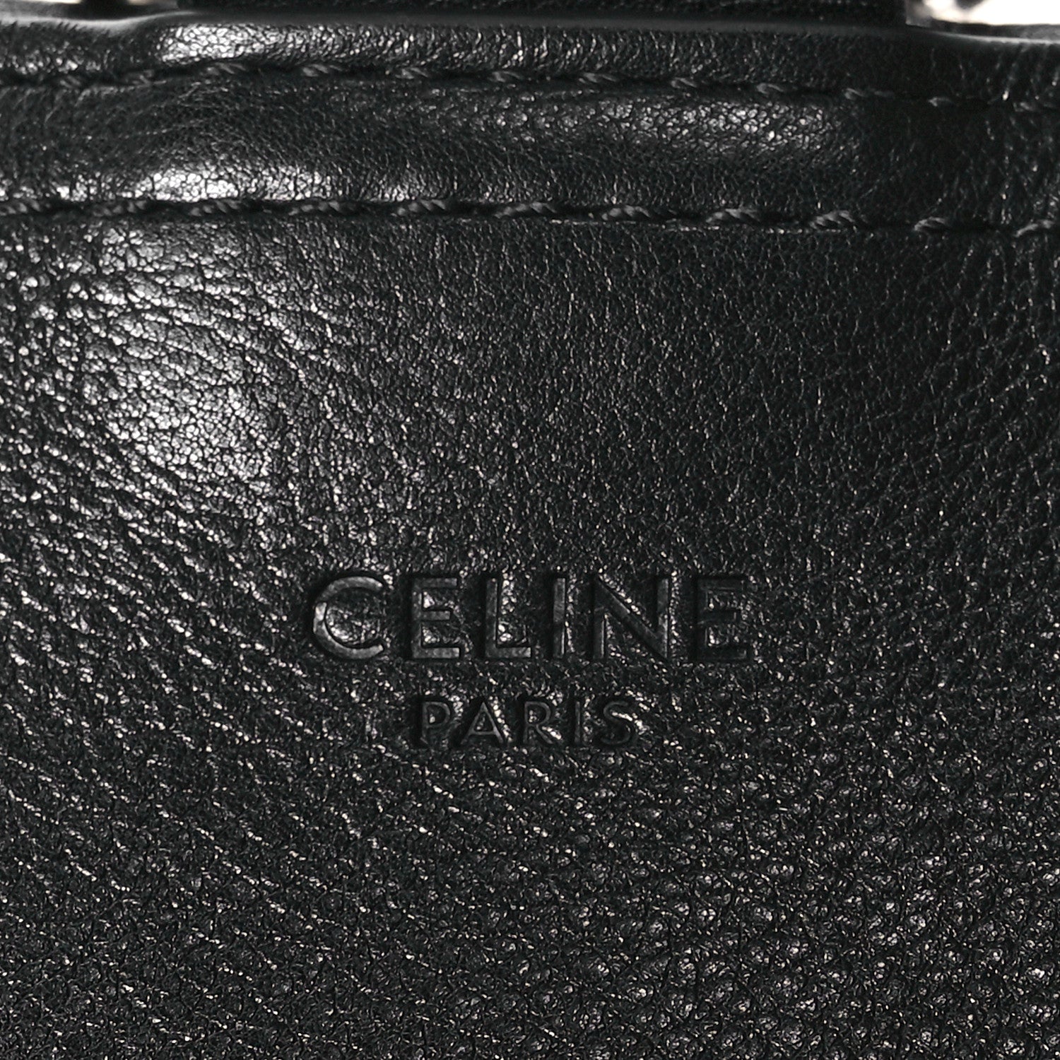 Celine Calfskin Medium Biker Backpack Black 8 of 12