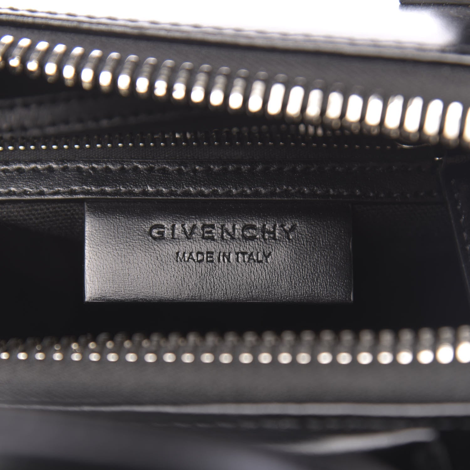 Givenchy Shiny Lord Calfskin Small Antigona Black 6 of 10