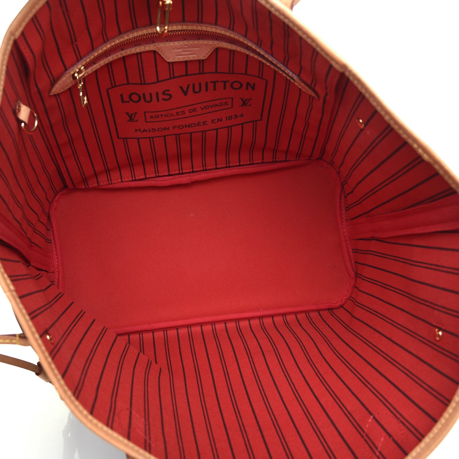 Louis Vuitton Monogram Neo Neverfull MM Cherry 5 of 9
